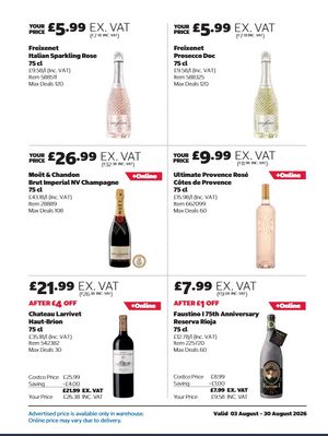 Latest Costco Warehouse Offers (UK) – 03/08/2026 - 30/08/2026 page 19