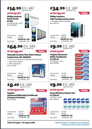 Latest Costco Warehouse Offers (UK) – 03/08/2026 - 30/08/2026 page 20