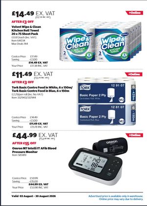 Latest Costco Warehouse Offers (UK) – 03/08/2026 - 30/08/2026 page 24