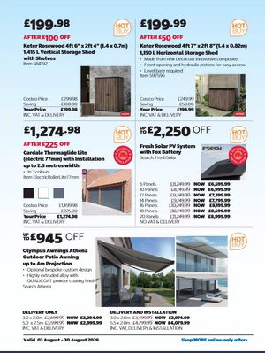 Latest Costco Warehouse Offers (UK) – 03/08/2026 - 30/08/2026 page 29