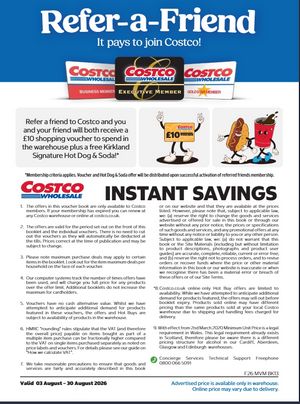 Latest Costco Warehouse Offers (UK) – 03/08/2026 - 30/08/2026 page 40