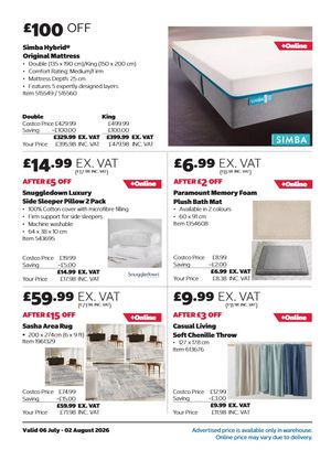Latest Costco Warehouse Offers (UK) – 06/07/2026 - 03/08/2026 page 6