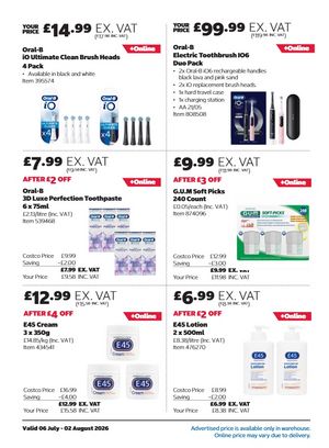 Latest Costco Warehouse Offers (UK) – 06/07/2026 - 03/08/2026 page 18