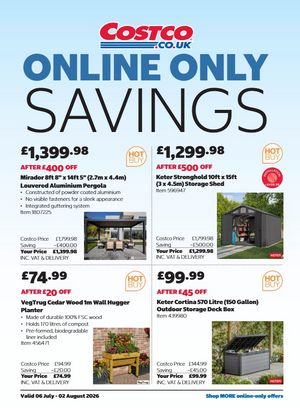 Latest Costco Warehouse Offers (UK) – 06/07/2026 - 03/08/2026 page 24