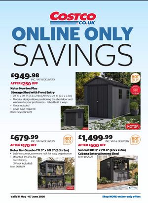 Latest Costco Warehouse Offers (UK) – 11/05/2026 - 07/06/2026 page 24