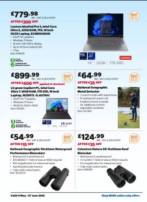 Latest Costco Warehouse Offers (UK) – 11/05/2026 - 07/06/2026 page 34