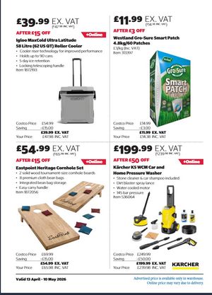 Latest Costco Warehouse Offers (UK) – 13/04/2026 - 10/05/2026 page 4