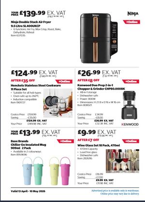 Latest Costco Warehouse Offers (UK) – 13/04/2026 - 10/05/2026 page 8
