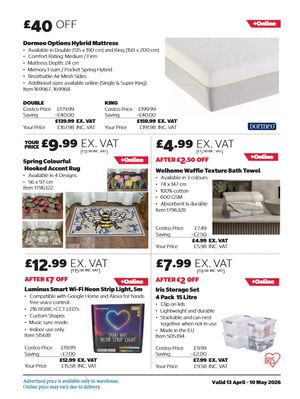 Latest Costco Warehouse Offers (UK) – 13/04/2026 - 10/05/2026 page 9