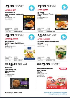 Latest Costco Warehouse Offers (UK) – 13/04/2026 - 10/05/2026 page 12