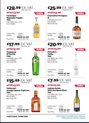 Latest Costco Warehouse Offers (UK) – 13/04/2026 - 10/05/2026 page 20