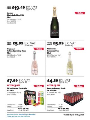 Latest Costco Warehouse Offers (UK) – 13/04/2026 - 10/05/2026 page 21