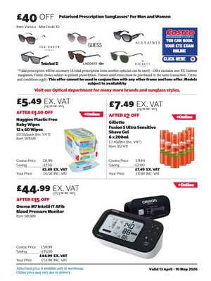 Latest Costco Warehouse Offers (UK) – 13/04/2026 - 10/05/2026 page 23