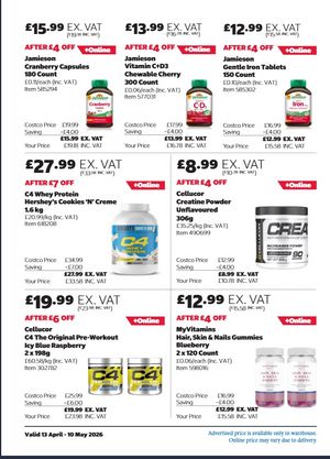 Latest Costco Warehouse Offers (UK) – 13/04/2026 - 10/05/2026 page 24