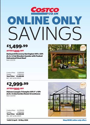 Latest Costco Warehouse Offers (UK) – 13/04/2026 - 10/05/2026 page 28