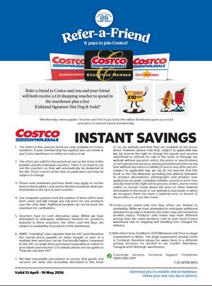 Latest Costco Warehouse Offers (UK) – 13/04/2026 - 10/05/2026 page 40