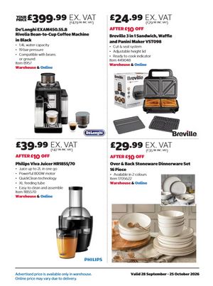 Latest Costco Warehouse Offers (UK) – 28/09/2026 - 25/10/2026 page 3