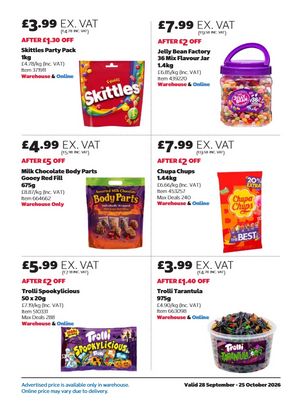 Latest Costco Warehouse Offers (UK) – 28/09/2026 - 25/10/2026 page 21
