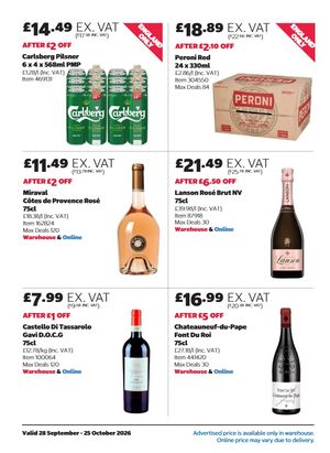 Latest Costco Warehouse Offers (UK) – 28/09/2026 - 25/10/2026 page 22