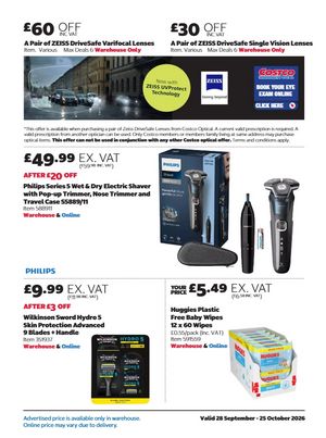 Latest Costco Warehouse Offers (UK) – 28/09/2026 - 25/10/2026 page 25