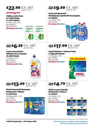 Latest Costco Warehouse Offers (UK) – 28/09/2026 - 25/10/2026 page 28