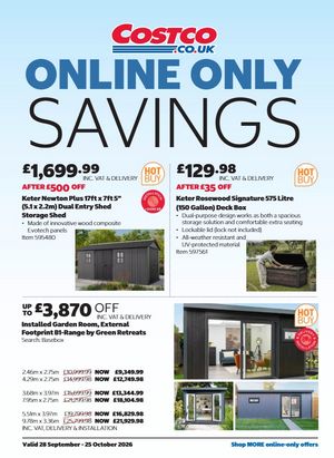 Latest Costco Warehouse Offers (UK) – 28/09/2026 - 25/10/2026 page 30
