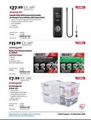 Latest Costco Warehouse Offers (UK) – 31/08/2026 - 27/09/2026 page 5