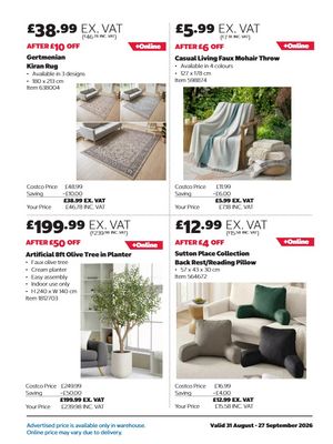 Latest Costco Warehouse Offers (UK) – 31/08/2026 - 27/09/2026 page 9