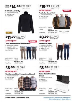 Latest Costco Warehouse Offers (UK) – 31/08/2026 - 27/09/2026 page 12