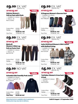 Latest Costco Warehouse Offers (UK) – 31/08/2026 - 27/09/2026 page 13