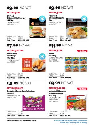 Latest Costco Warehouse Offers (UK) – 31/08/2026 - 27/09/2026 page 14