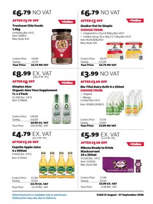 Latest Costco Warehouse Offers (UK) – 31/08/2026 - 27/09/2026 page 15