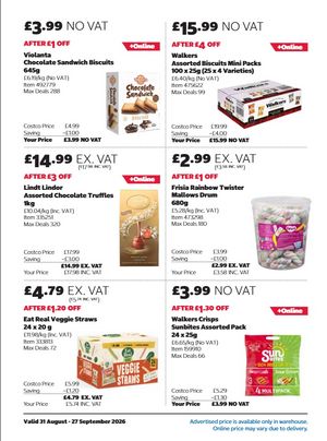 Latest Costco Warehouse Offers (UK) – 31/08/2026 - 27/09/2026 page 16