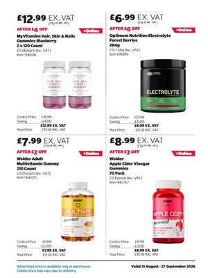 Latest Costco Warehouse Offers (UK) – 31/08/2026 - 27/09/2026 page 23