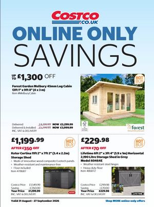 Latest Costco Warehouse Offers (UK) – 31/08/2026 - 27/09/2026 page 26
